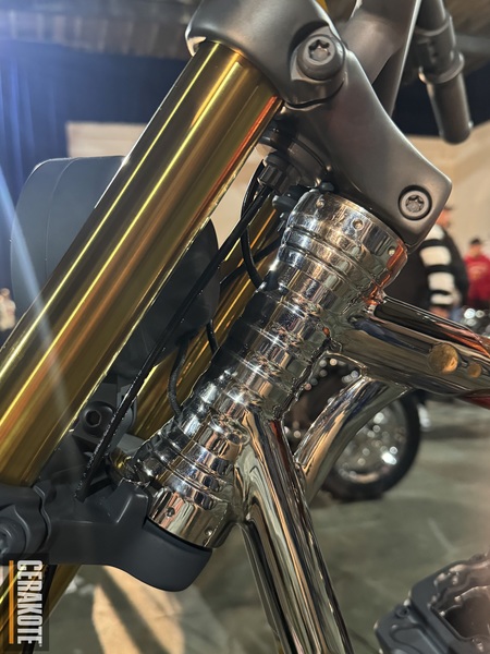 Custom chopper | Cerakote