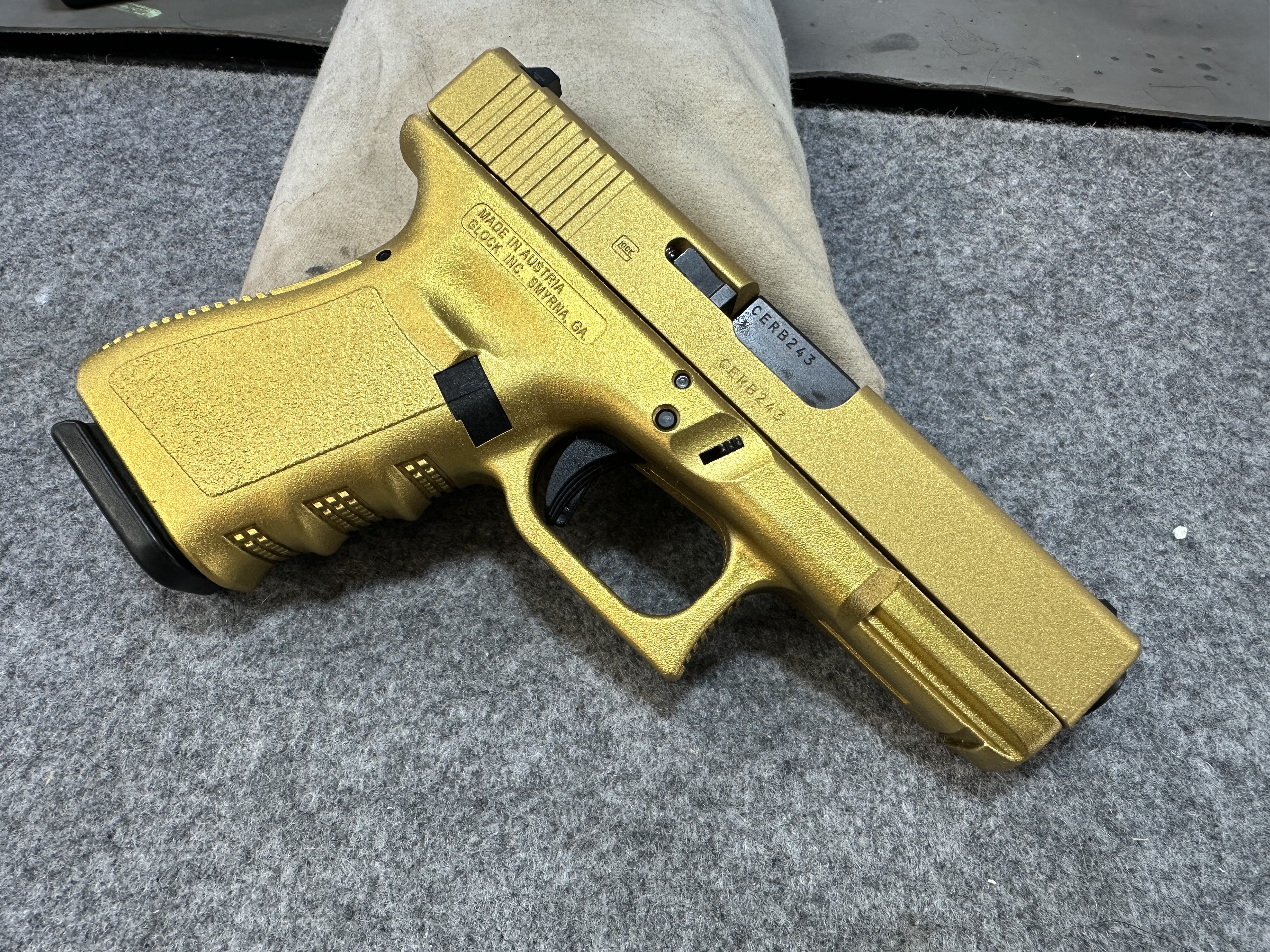 Glock 19 FX Gold | Cerakote