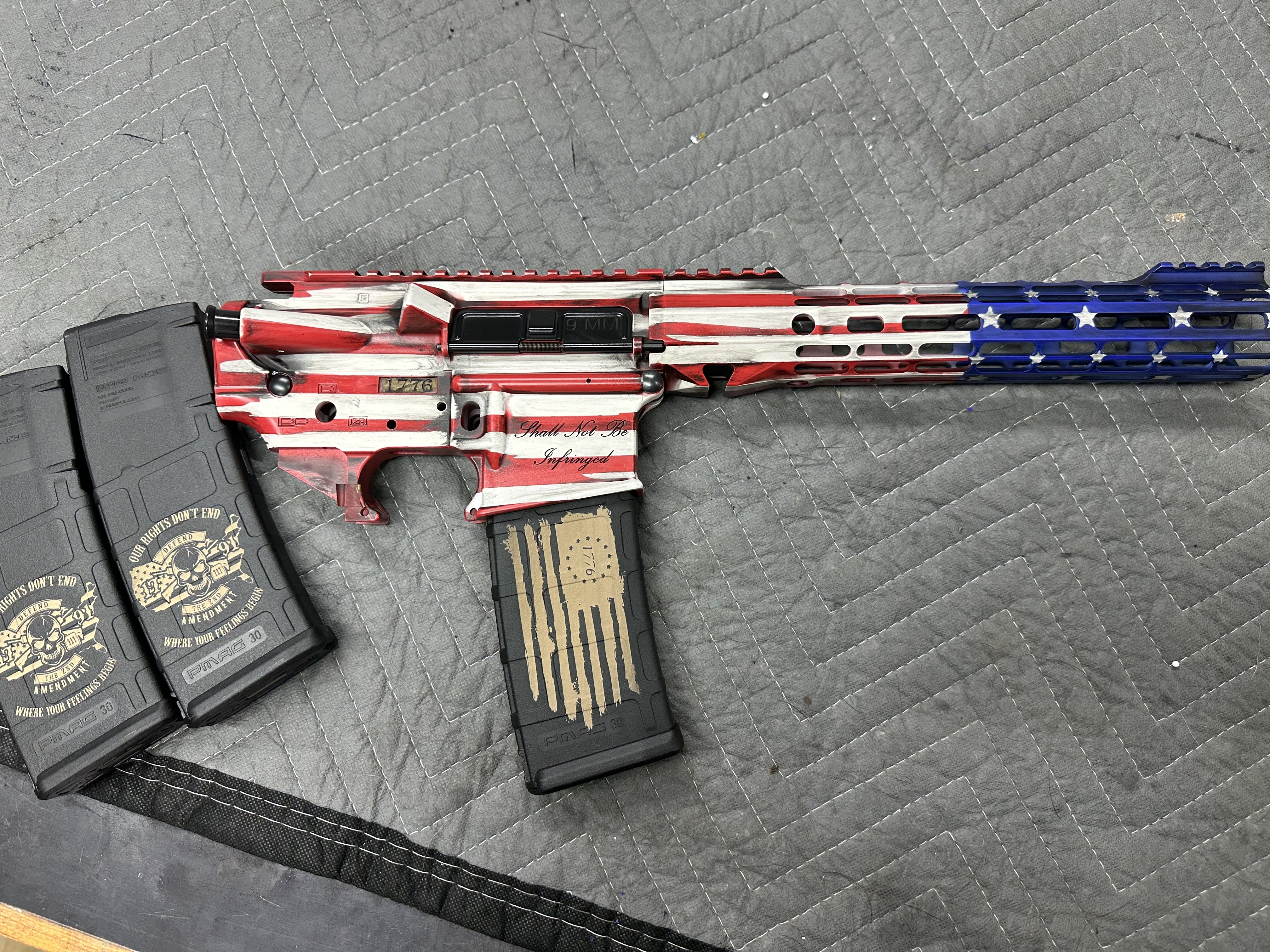 We The people AR rifle | Cerakote
