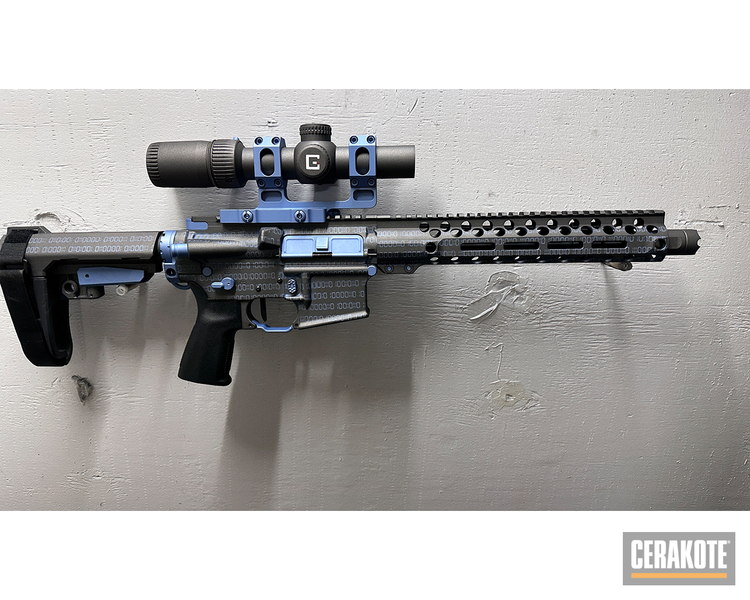 Atomic ブルースターパワーウッドコアPOWERED TITANIUM Ar Pistol finished with H-297, H-326, H-237 and H-306 | Cerakote