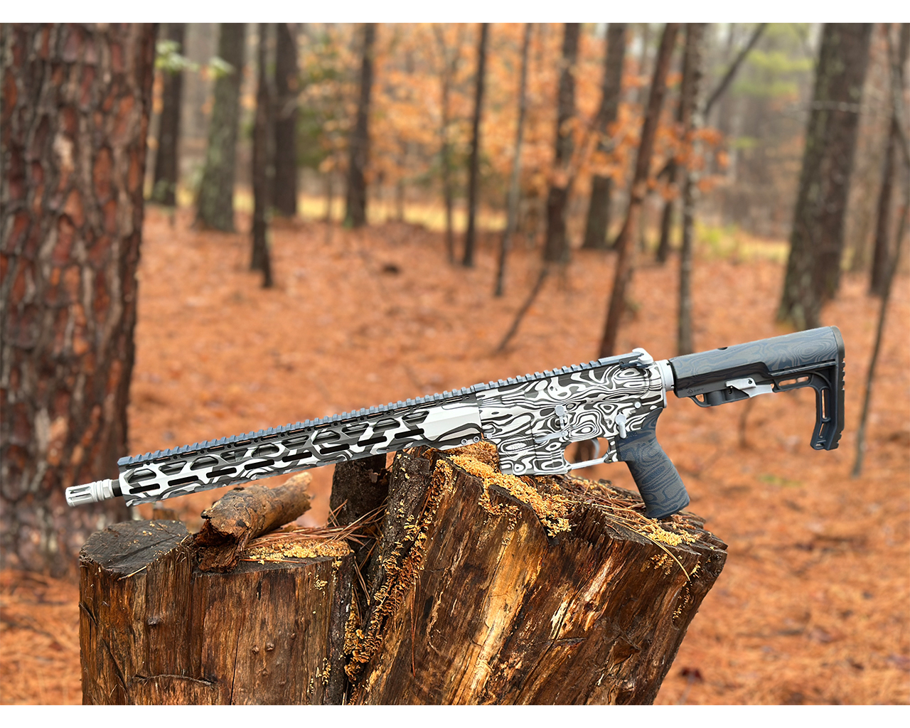 Zebra Tiger featuring H-127, H-297, H-234, H-213 and H-306 | Cerakote