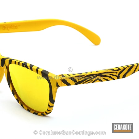 Powder Coating: Sunglasses,Graphite Black H-146,Tiger Stripes,Frogskins