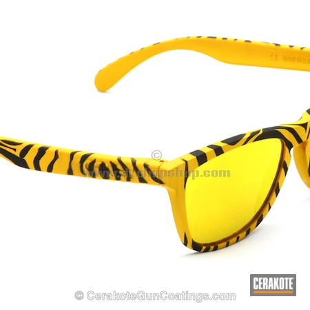 Powder Coating: Sunglasses,Graphite Black H-146,Tiger Stripes,Frogskins