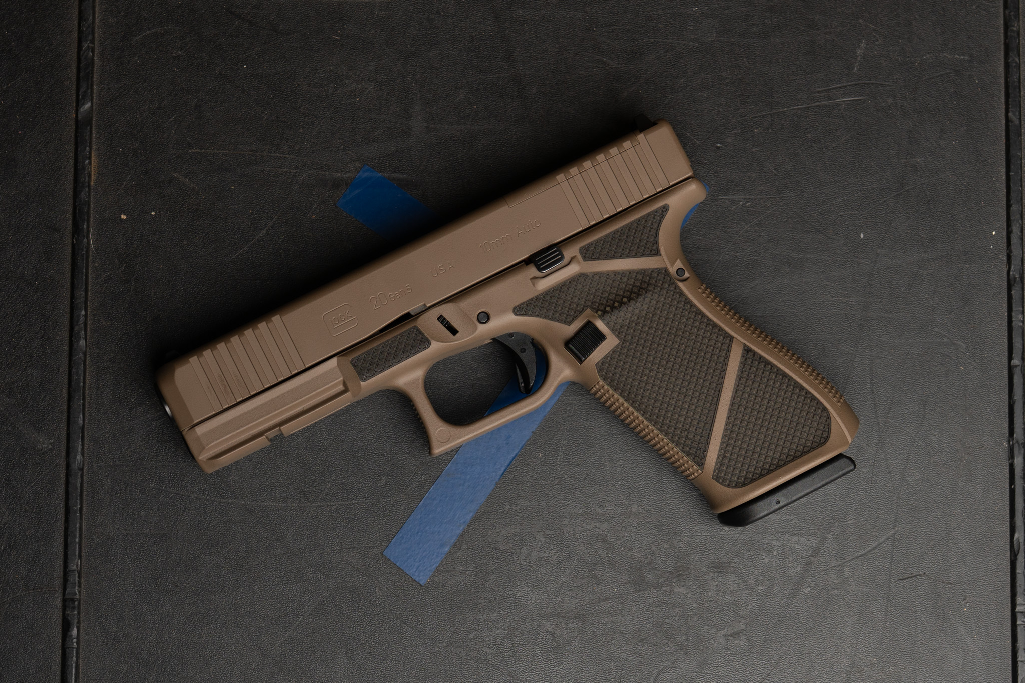 Custom Glock Single Color Finish | Cerakote