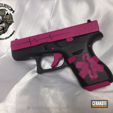 Powder Coating: Graphite Black H-146,Glock,Ladies,SIG™ PINK H-224