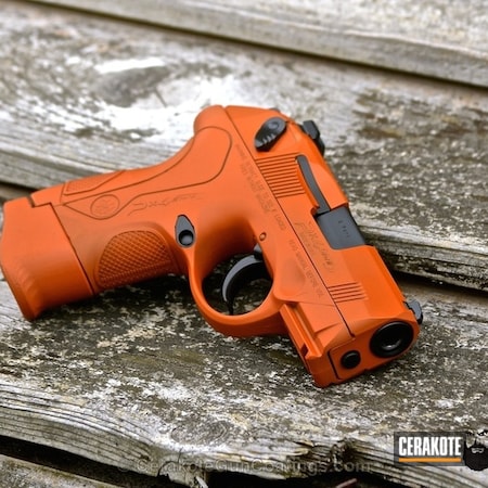 Powder Coating: Graphite Black H-146,Safety Orange H-243,Handguns,Beretta,Custom Mix,Burnt Bronze H-148,Custom Mix Burnt Bronze