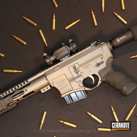 Powder Coating: Graphite Black H-146,Tactical Rifle,Cason AR Pistol,Tungsten H-237