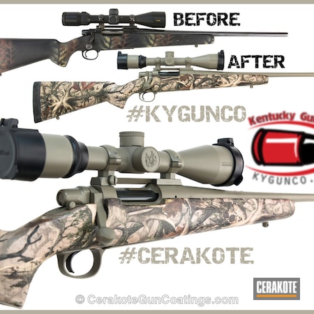 Powder Coating: ICON Grey,Hunting Rifle,Remington,Boneyard Legend Camo stock,SAVAGE® STAINLESS H-150