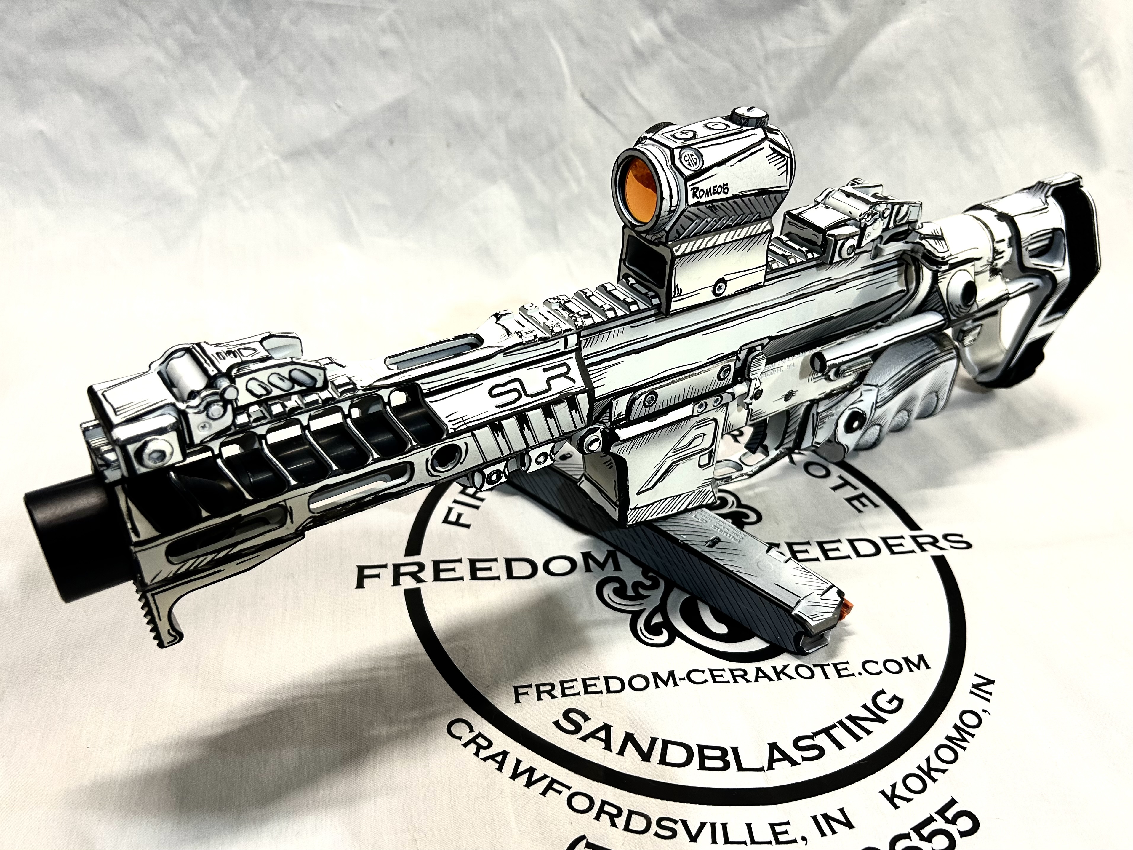Cel Shade AR9 | Cerakote