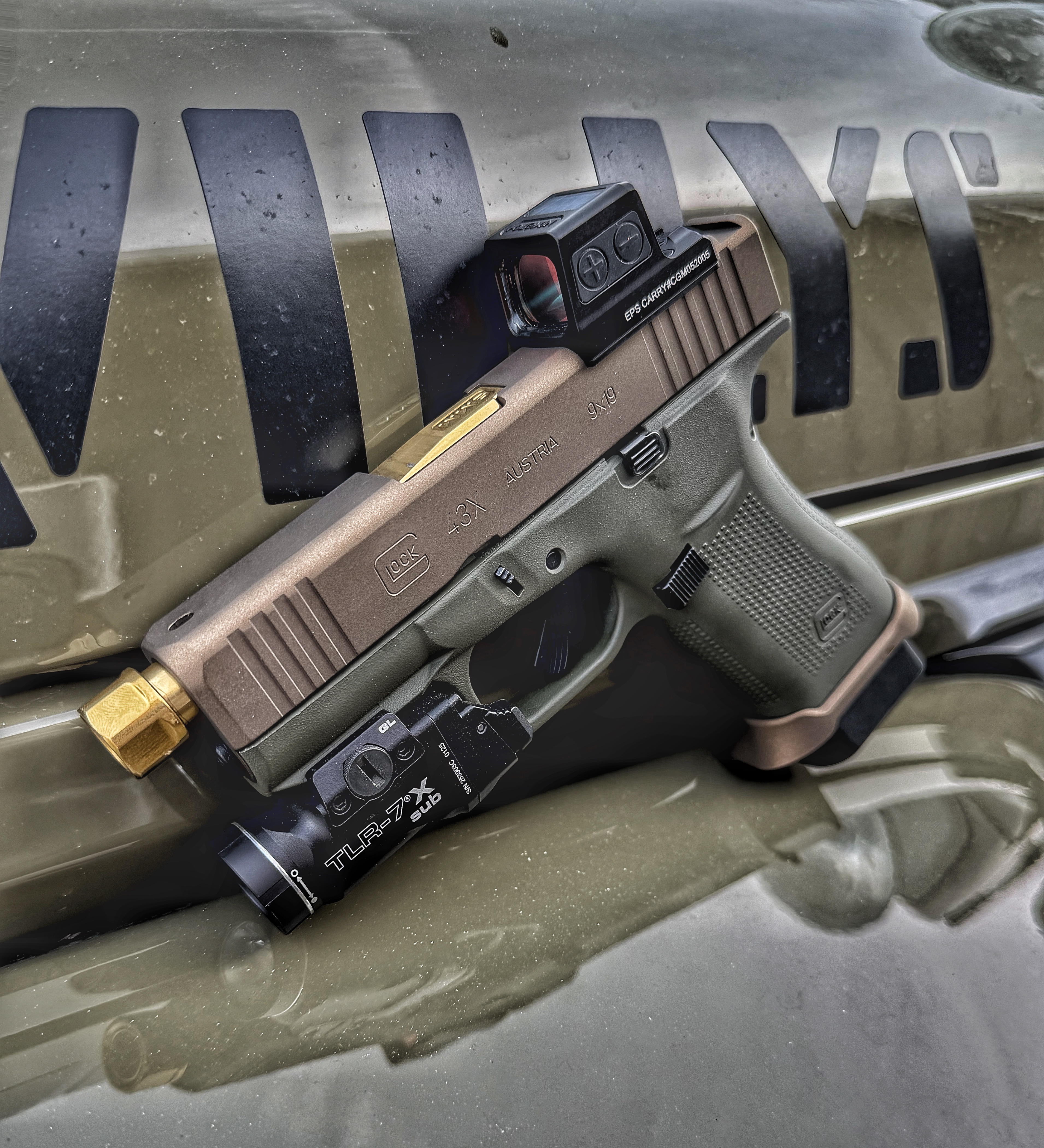 Glock 43X | Cerakote
