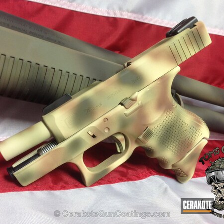 Powder Coating: Glock,Benelli,Handguns,DESERT SAND H-199,Forest Green H-248,Federal Brown H-212