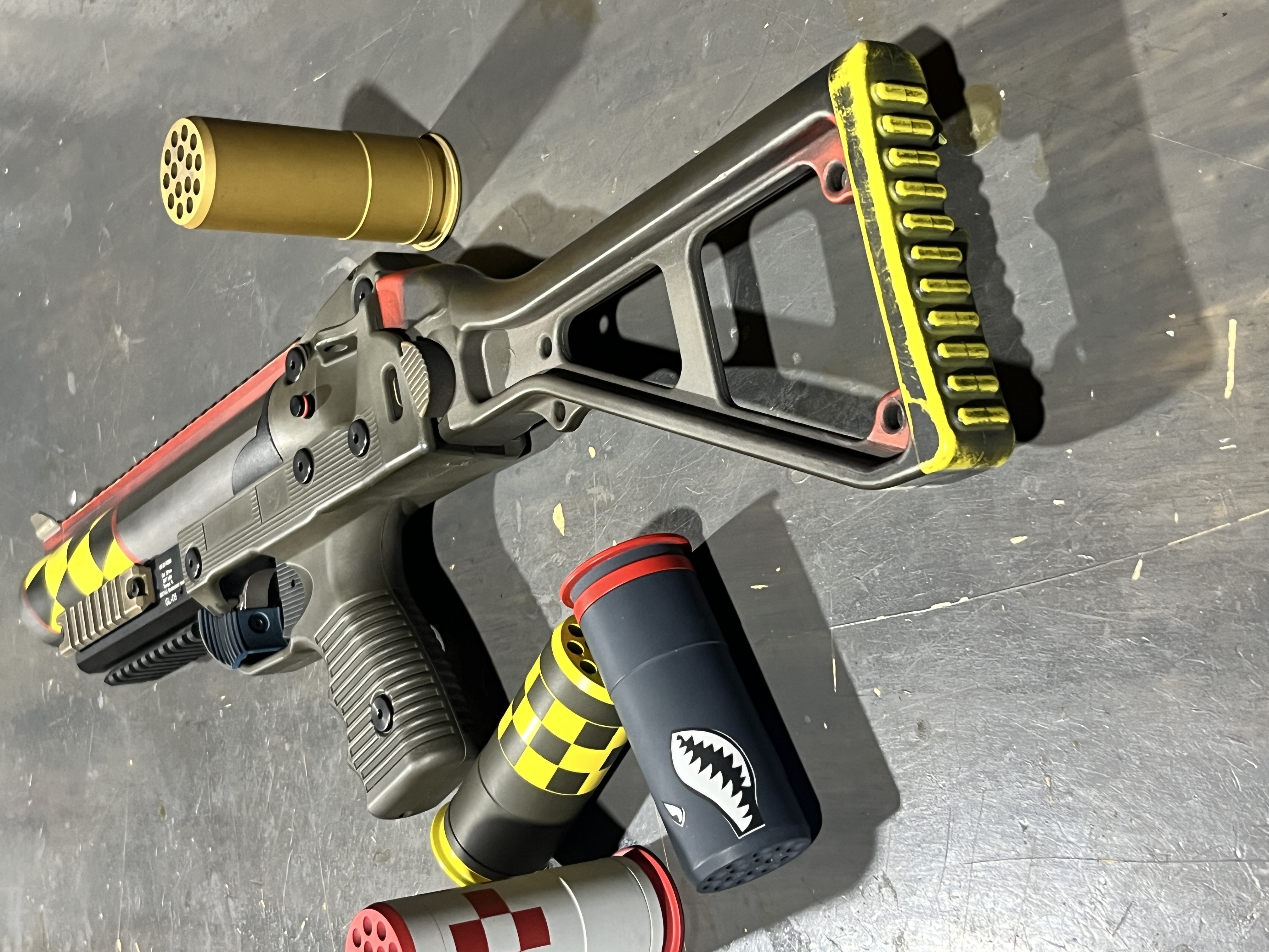 37mm Launcher in Barrett® Brown, Titanium, Frost, Blue Titanium ...