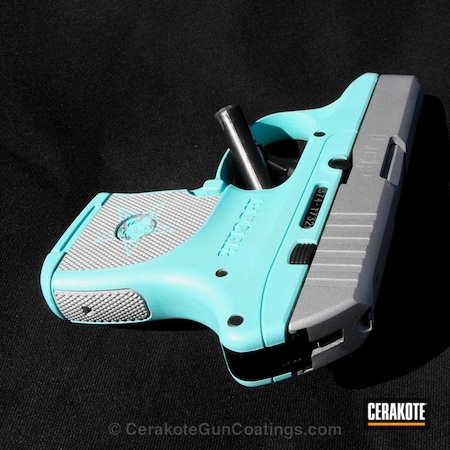 Powder Coating: LC9,LCP,Cerakote,Handguns,Pistol,Satin Mag H-147,Robin's Egg Blue H-175,Ruger
