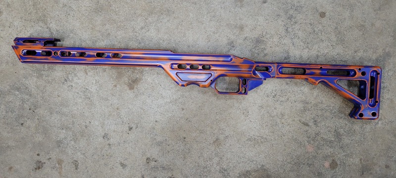 Battleworn Rifle Chassis | Cerakote