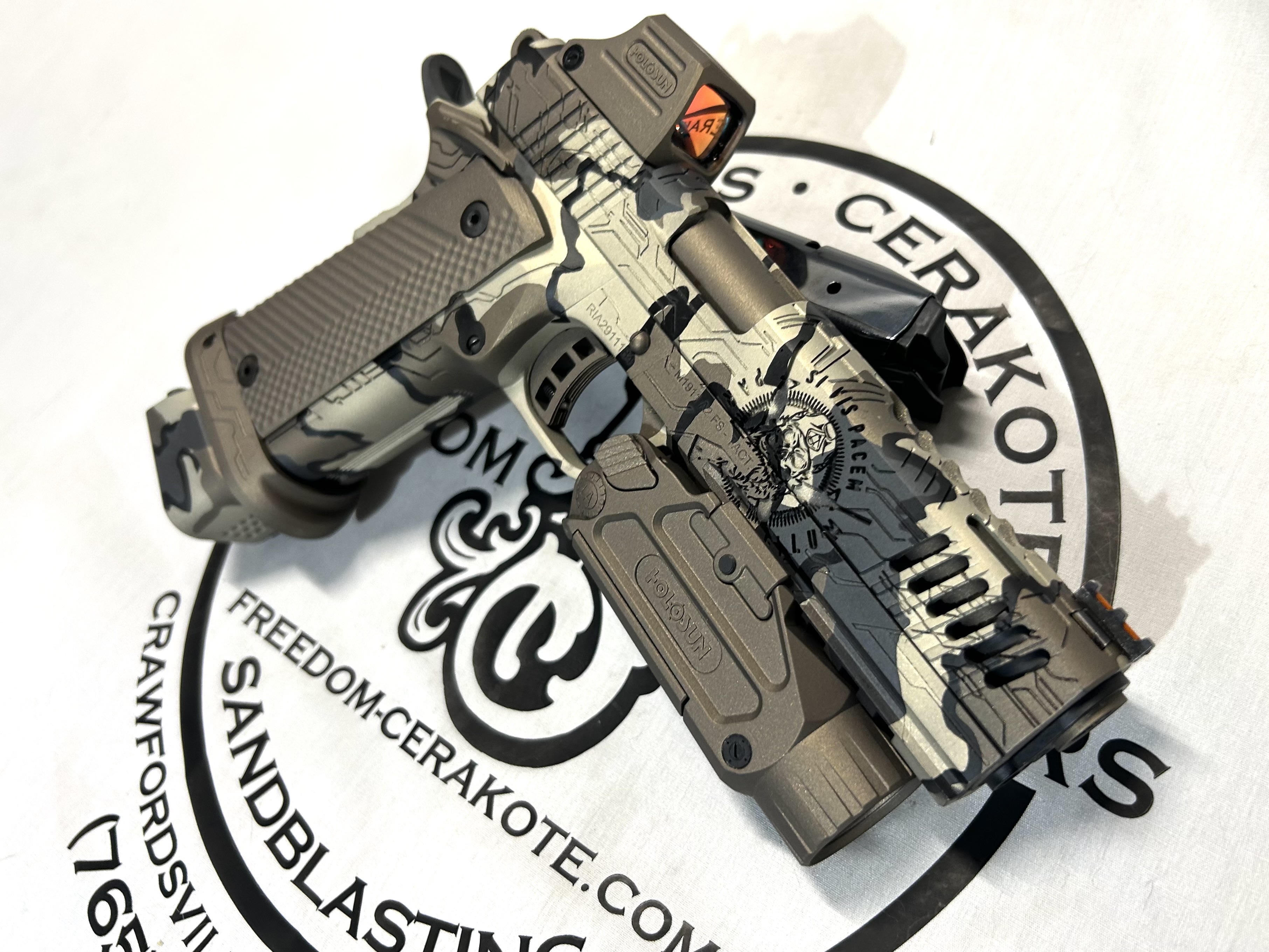 Kuiu Vias Camo 1911 | Cerakote