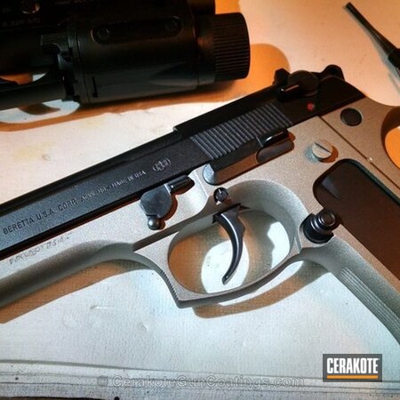 Powder Coating: Graphite Black H-146,Handguns,Beretta,SAVAGE® STAINLESS H-150,Stainless H-152