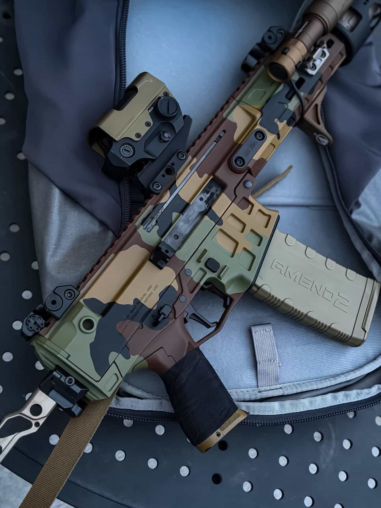 CZ Bren N81 Woodland Camo | Cerakote