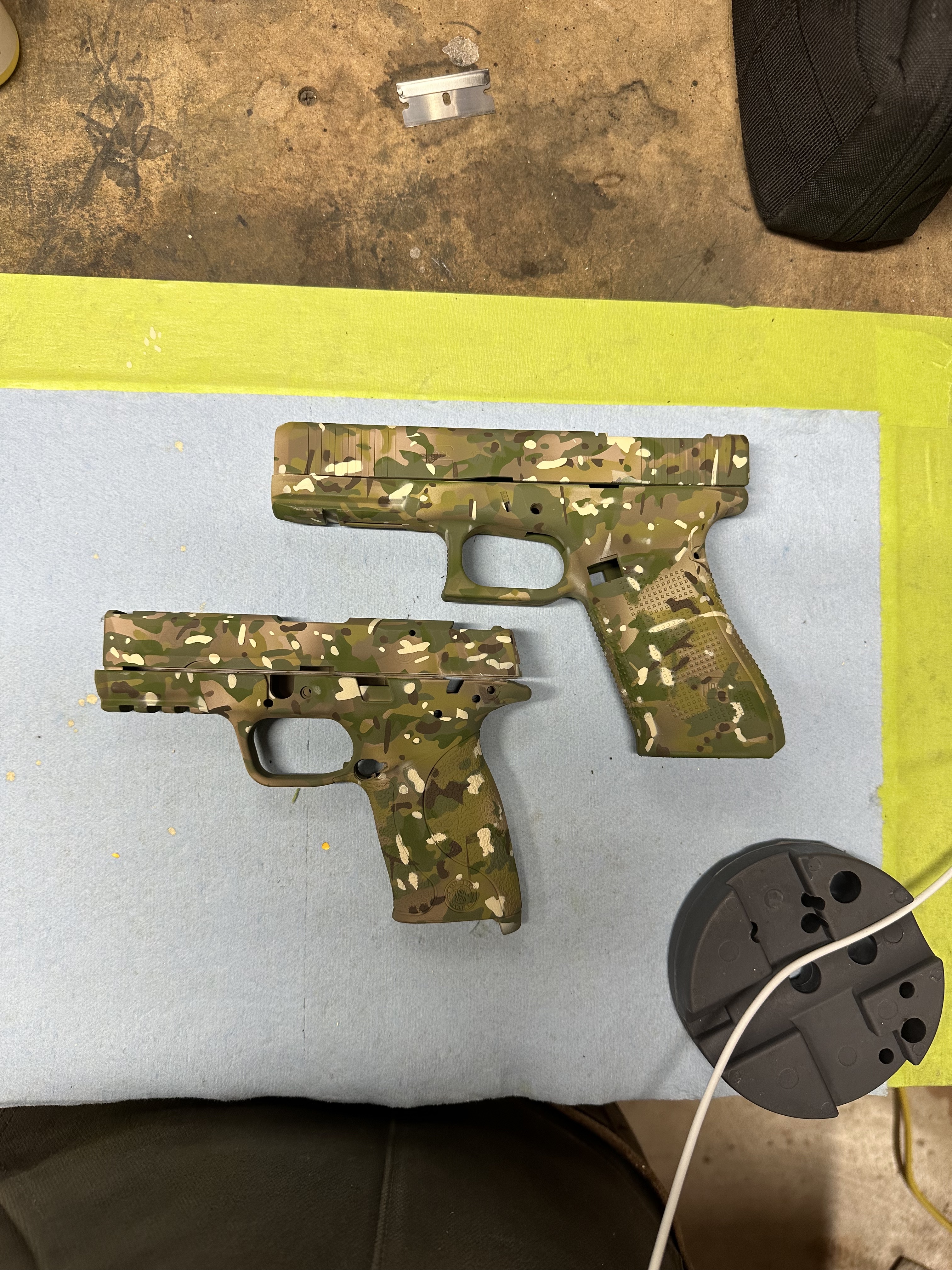 Glock and Smith done in a Multicam® Dark Brown, Light Sand, Multicam ...