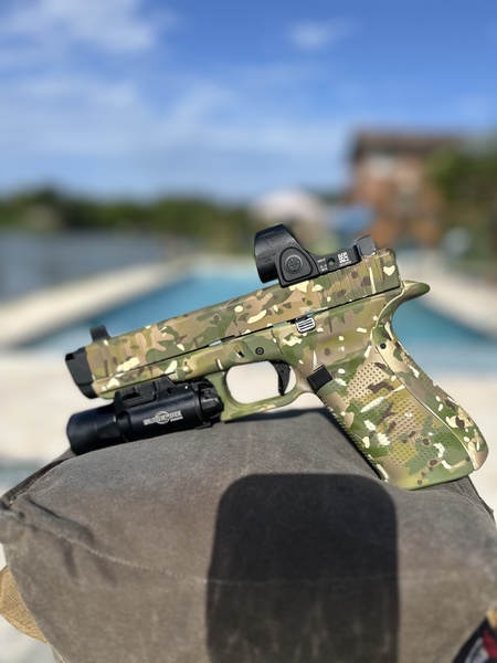 Glock and Smith done in a Multicam® Dark Brown, Light Sand, Multicam ...