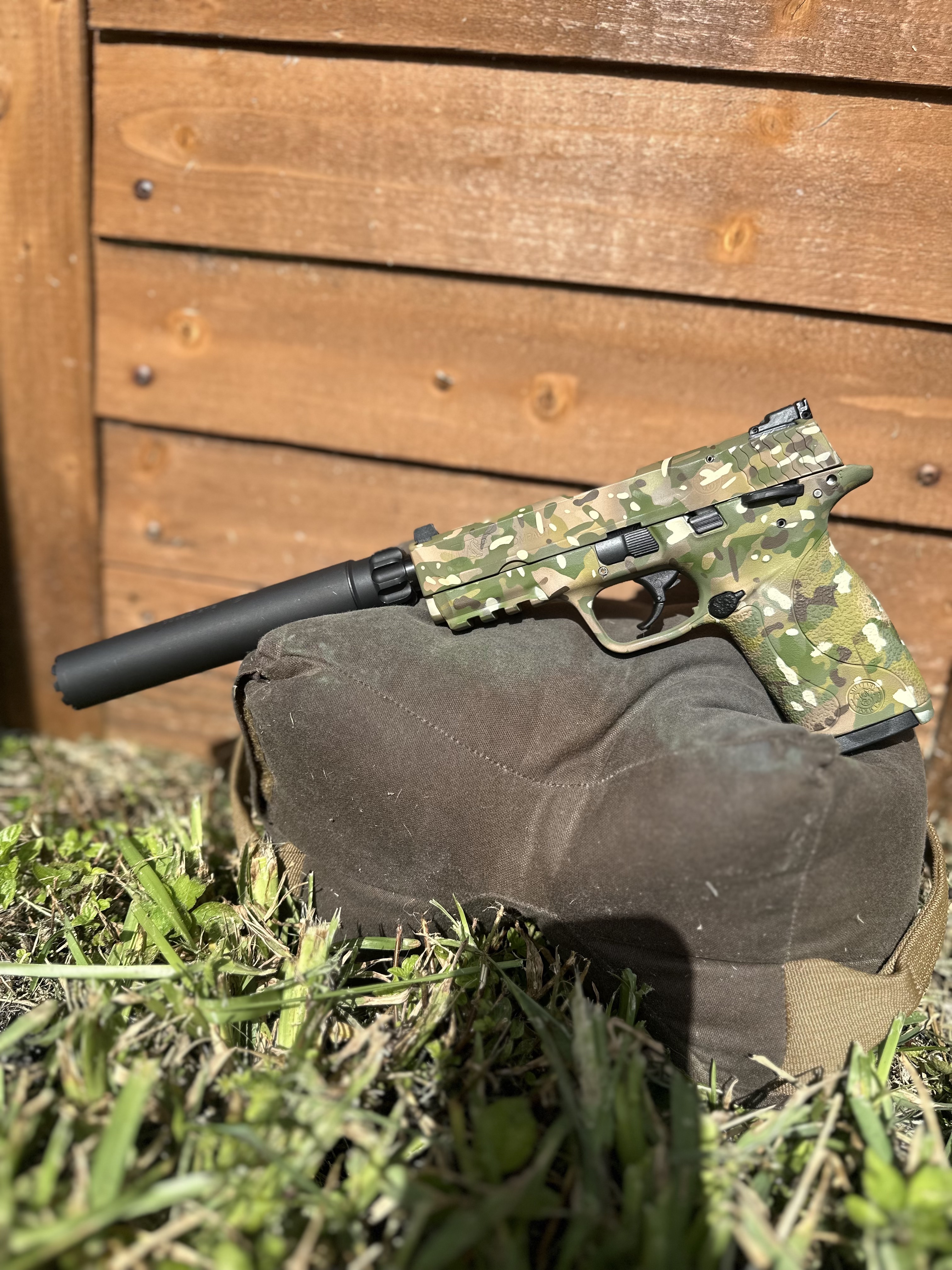 Glock and Smith done in a Multicam® Dark Brown, Light Sand, Multicam ...