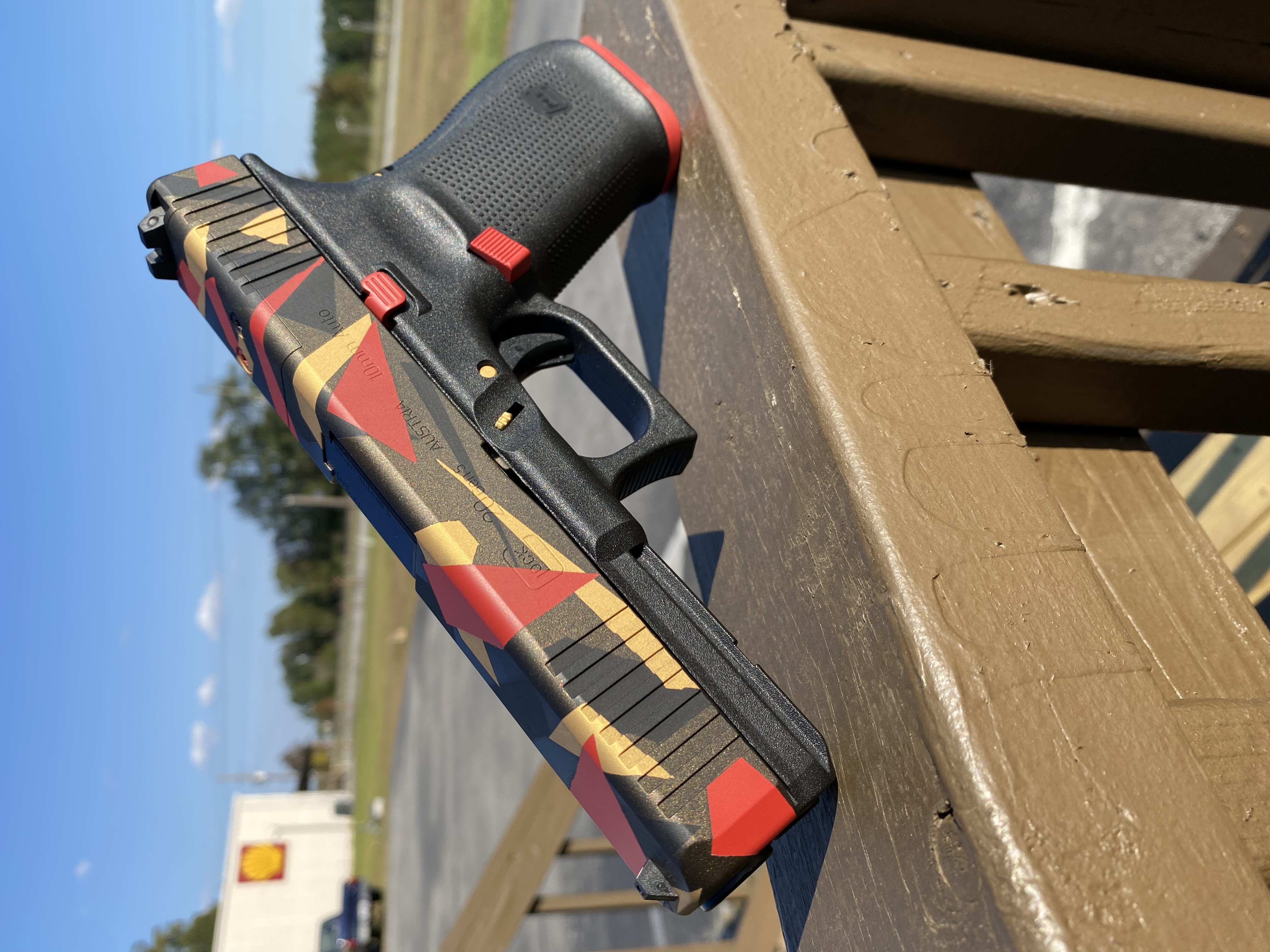 Geometric camo | Cerakote