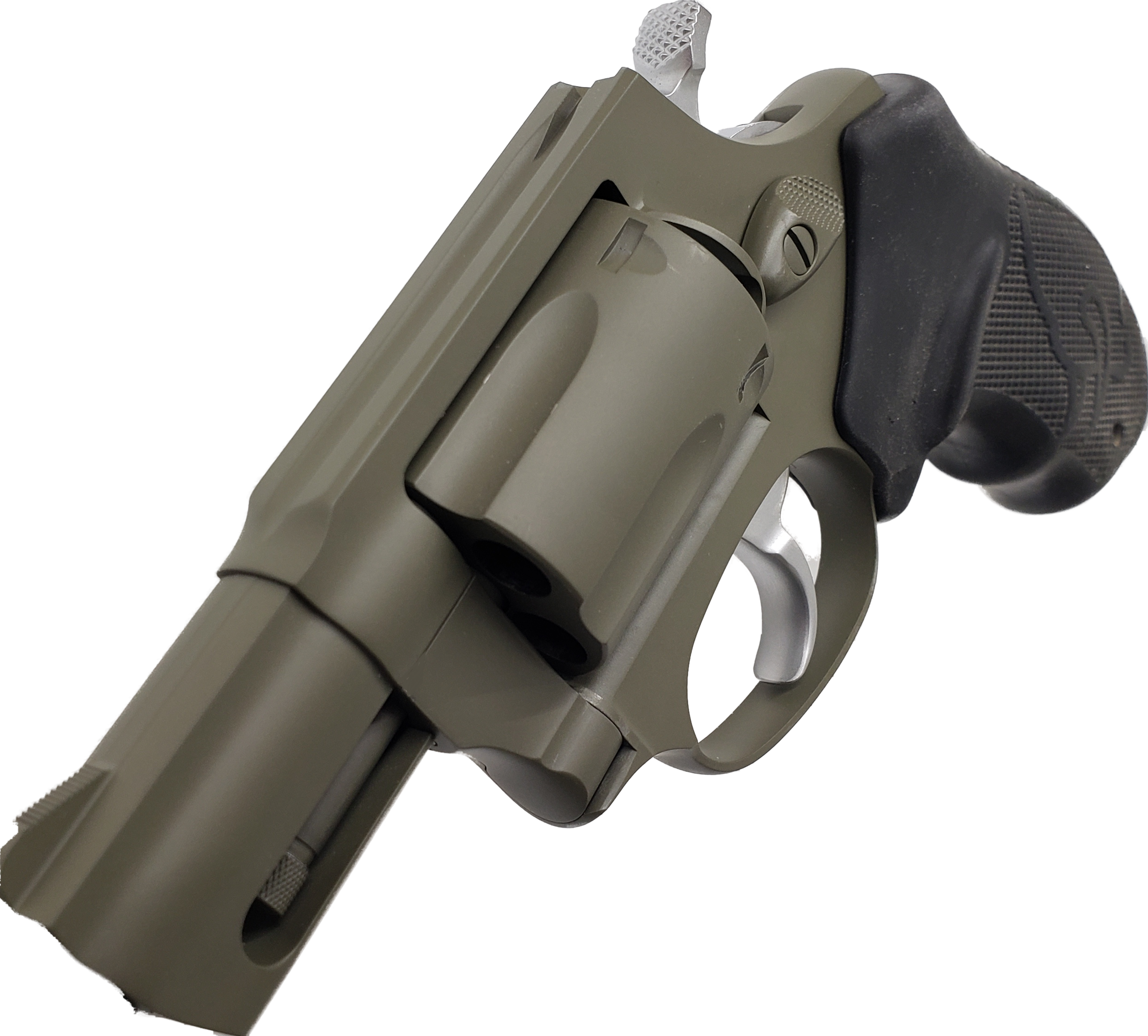 Snub Taurus done in a Moss Finish | Cerakote