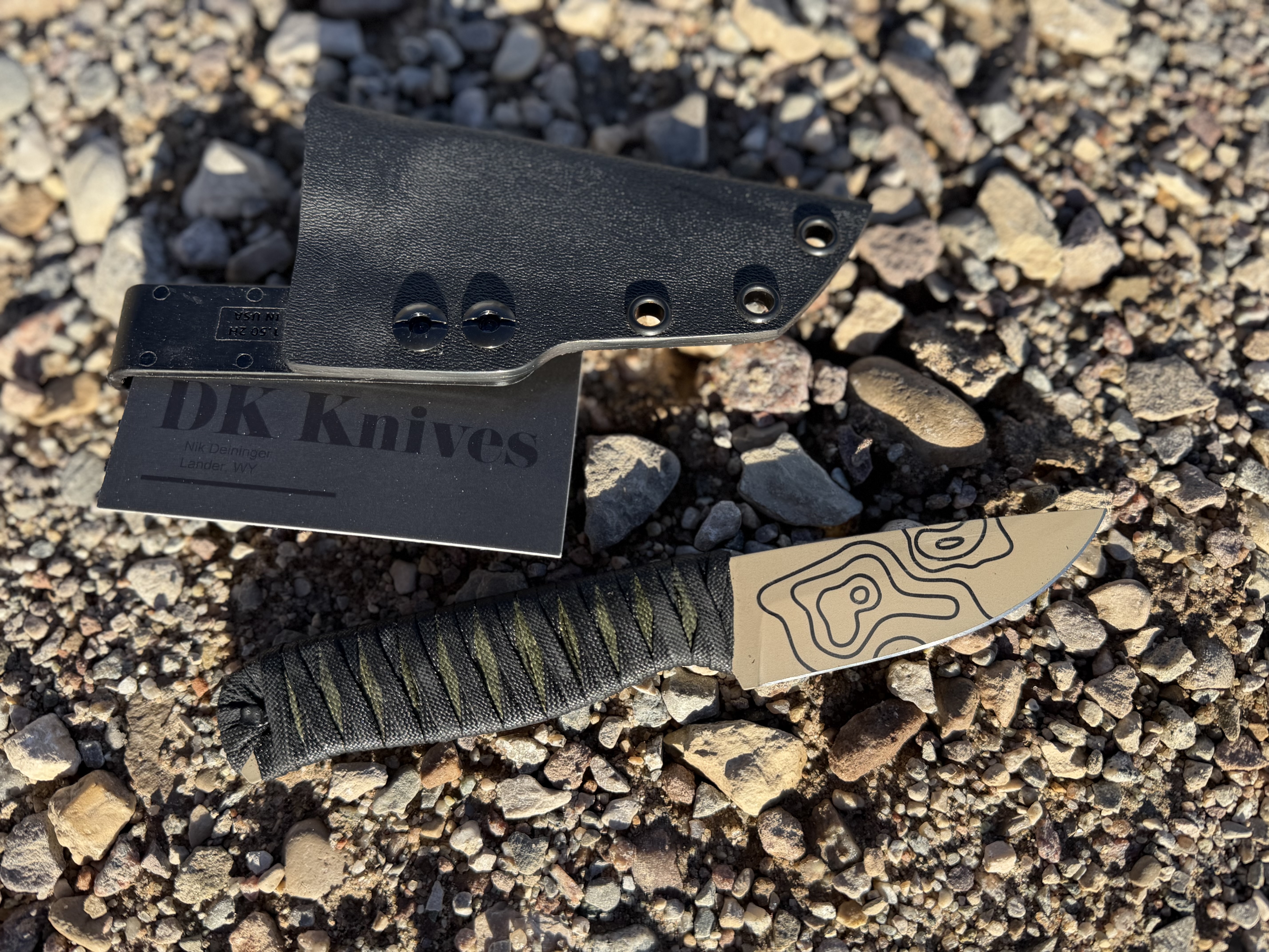 Topo knife | Cerakote
