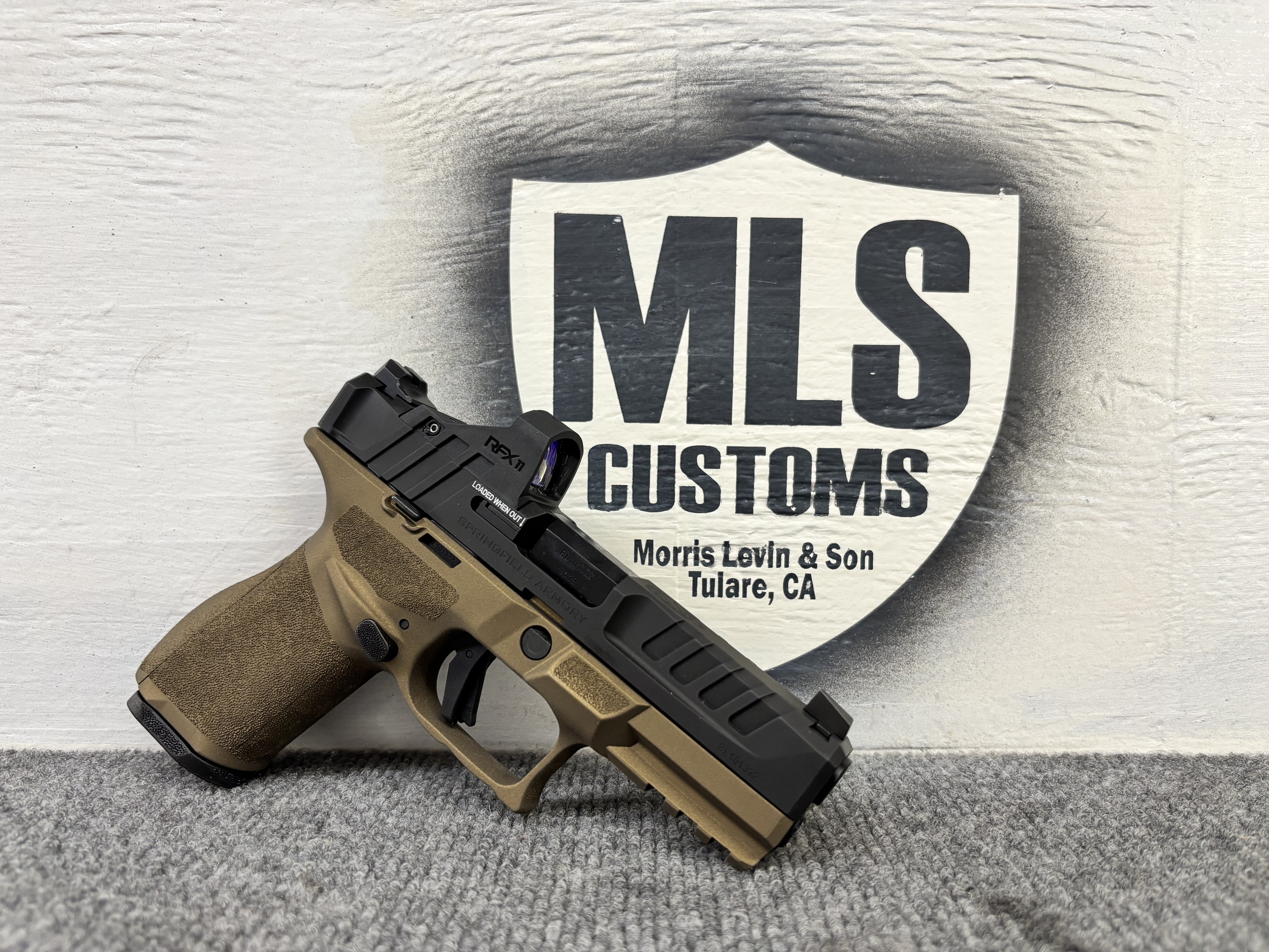 Springfield Armory Echelon in a Burnt Bronze Finish | Cerakote