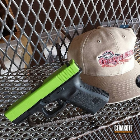 Powder Coating: Glock,Zombie Green H-168,Handguns