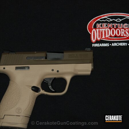 Powder Coating: Smith & Wesson,Handguns,DESERT SAND H-199,Patriot Brown H-226
