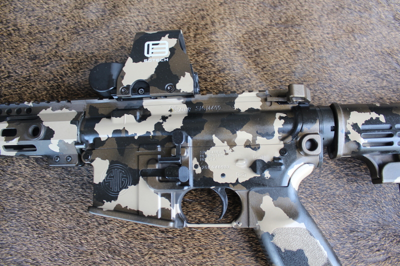 Custom Gravel Camo | Cerakote