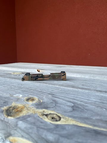 RUGER LCP SLIDE WITH CUSTOM M81 CAMO | Cerakote