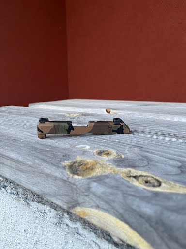 RUGER LCP SLIDE WITH CUSTOM M81 CAMO | Cerakote