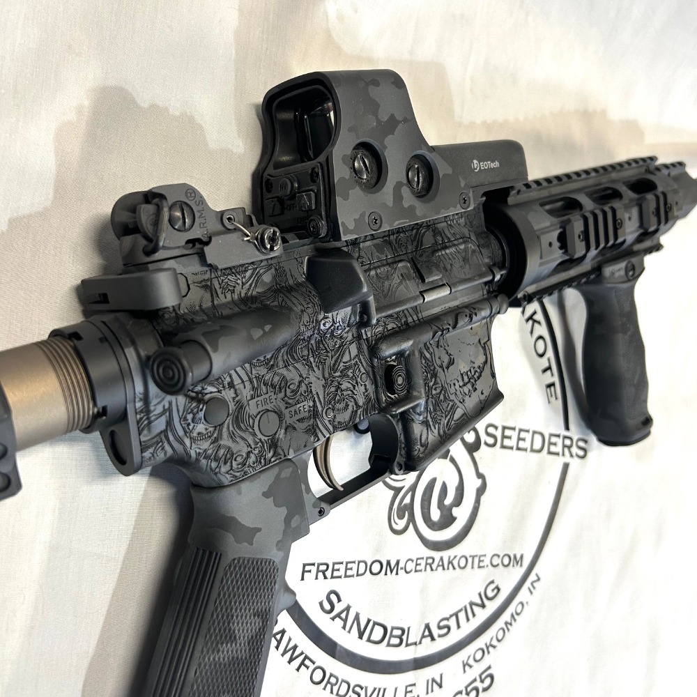 Ghost Camo AR Rifle | Cerakote