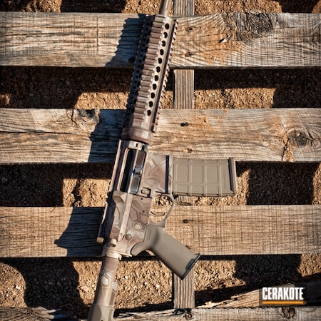 Powder Coating: Chocolate Brown H-258,DESERT SAND H-199,Federal Brown H-212,Tactical Rifle,Kryptek