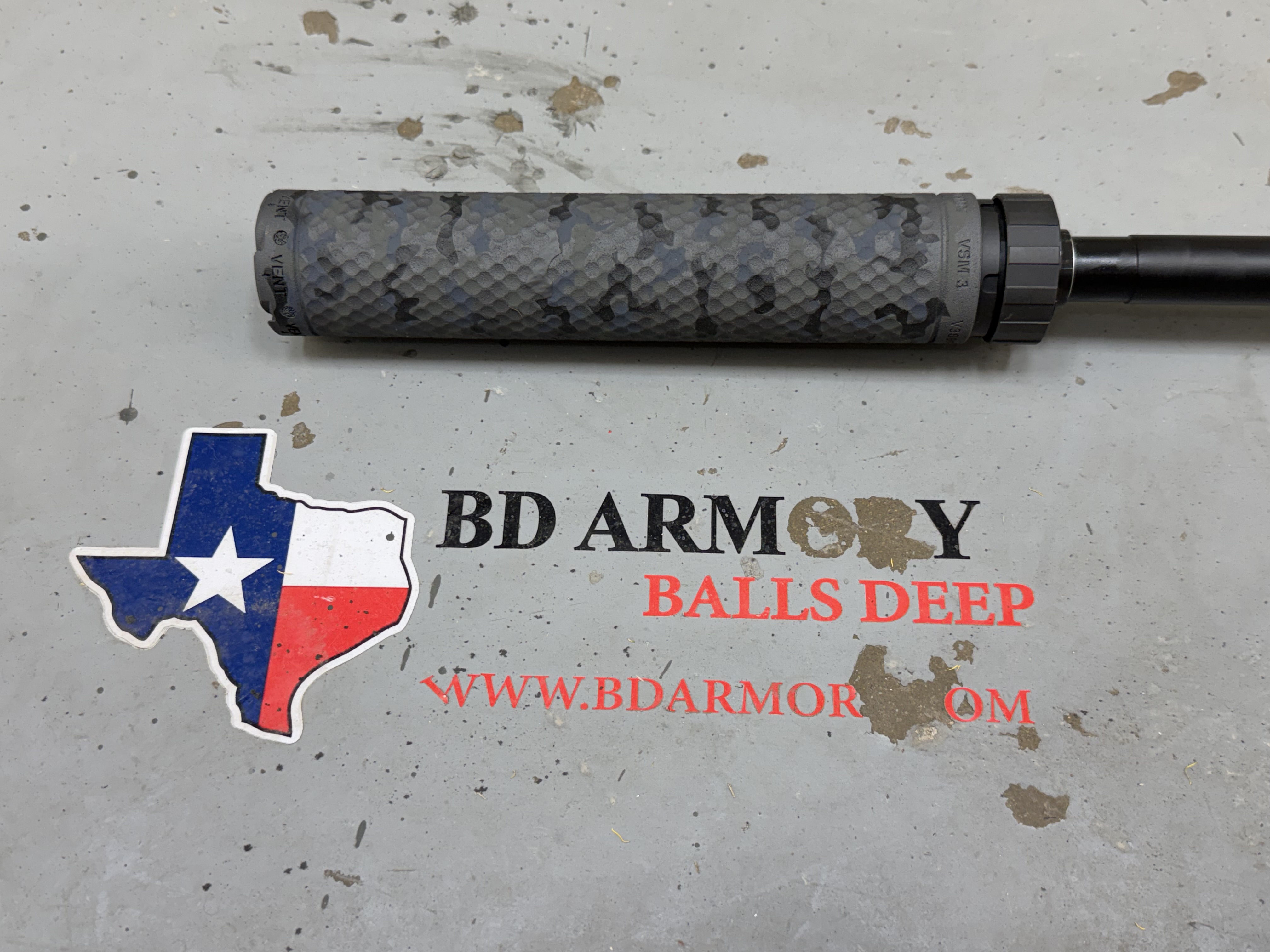 Texas DPS Bushmaster in Urban Camo | Cerakote