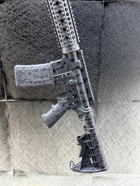 Texas DPS Bushmaster in Urban Camo | Cerakote