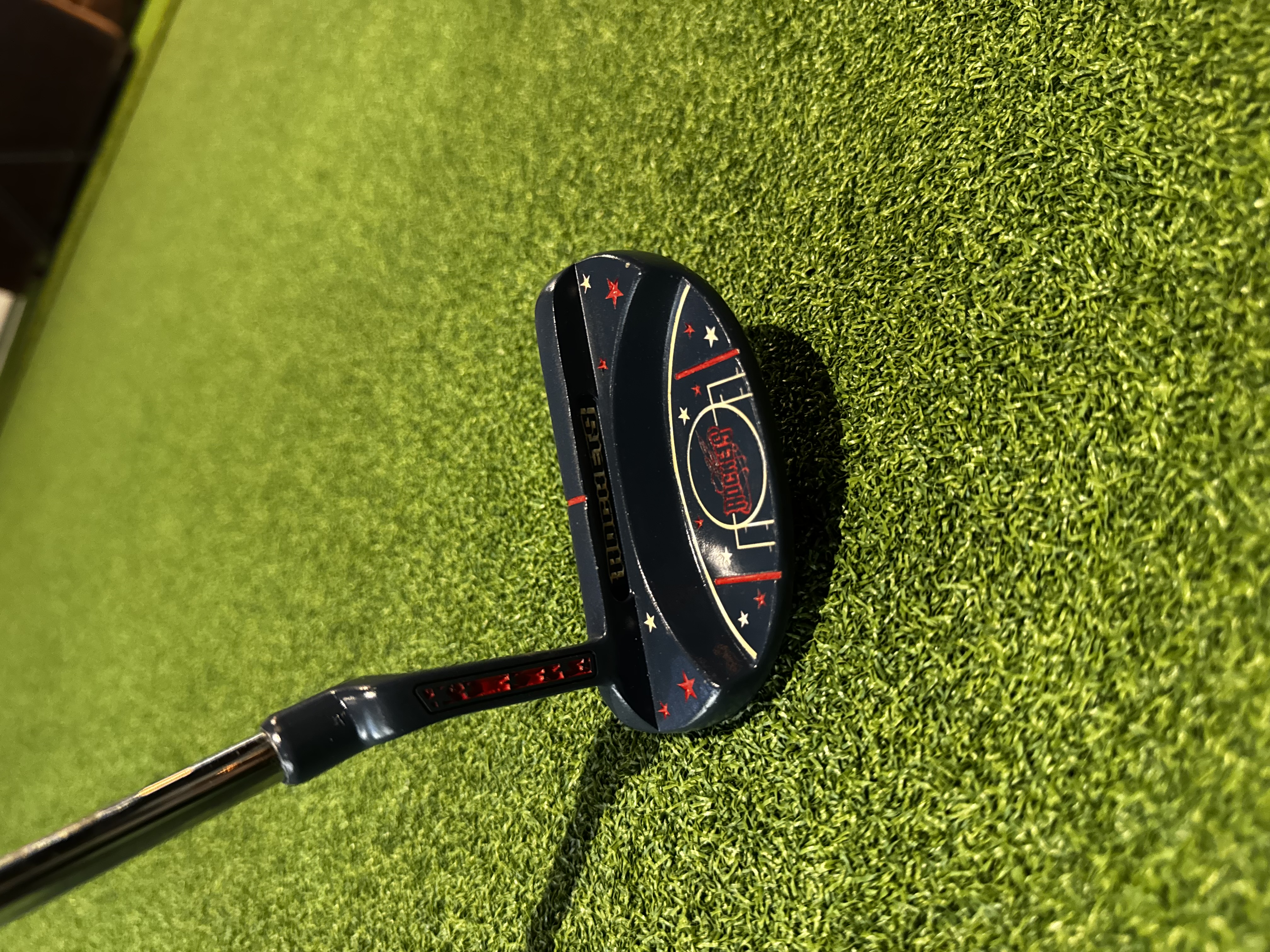 Houston Rockets themed Putter | Cerakote