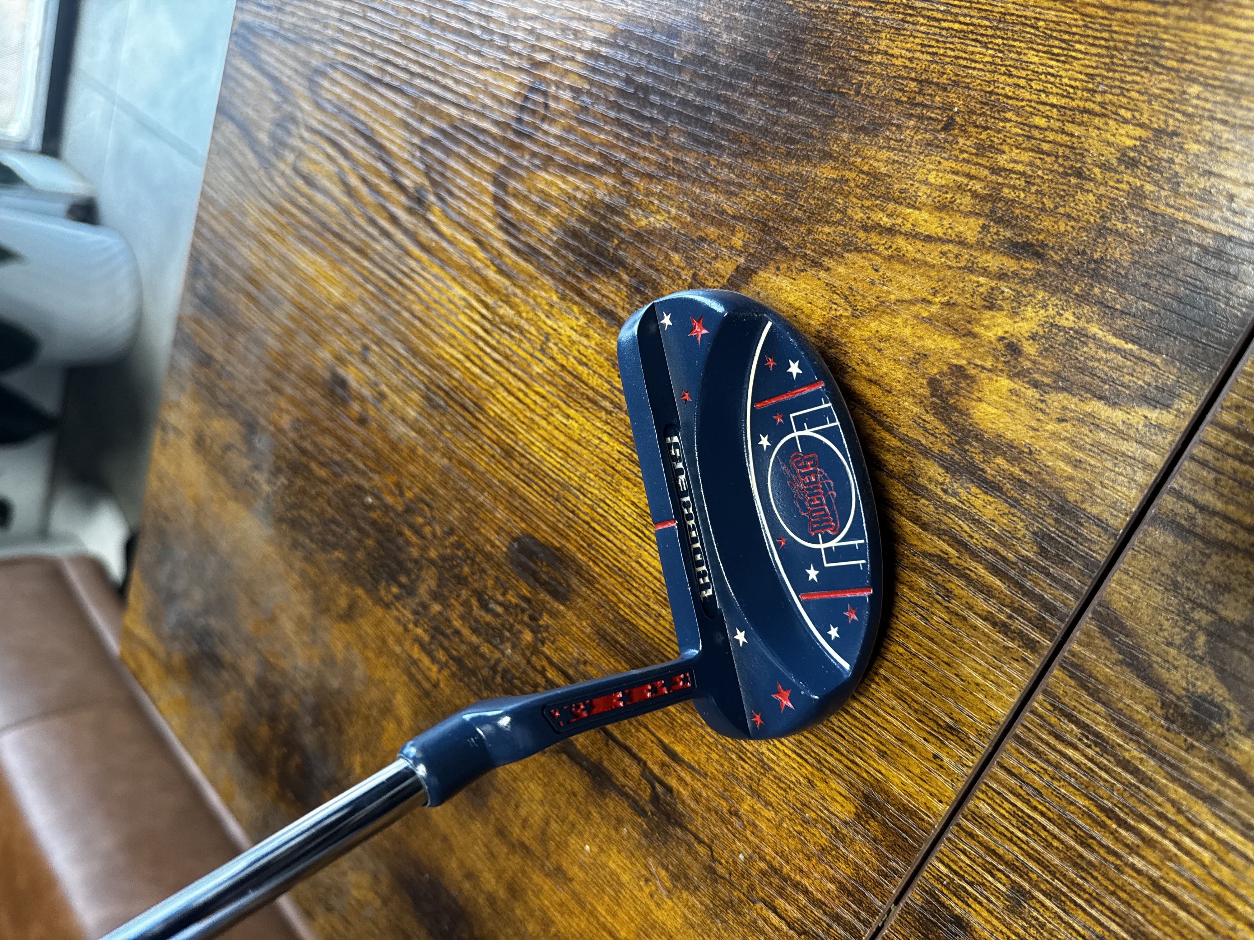 Houston Rockets themed Putter | Cerakote