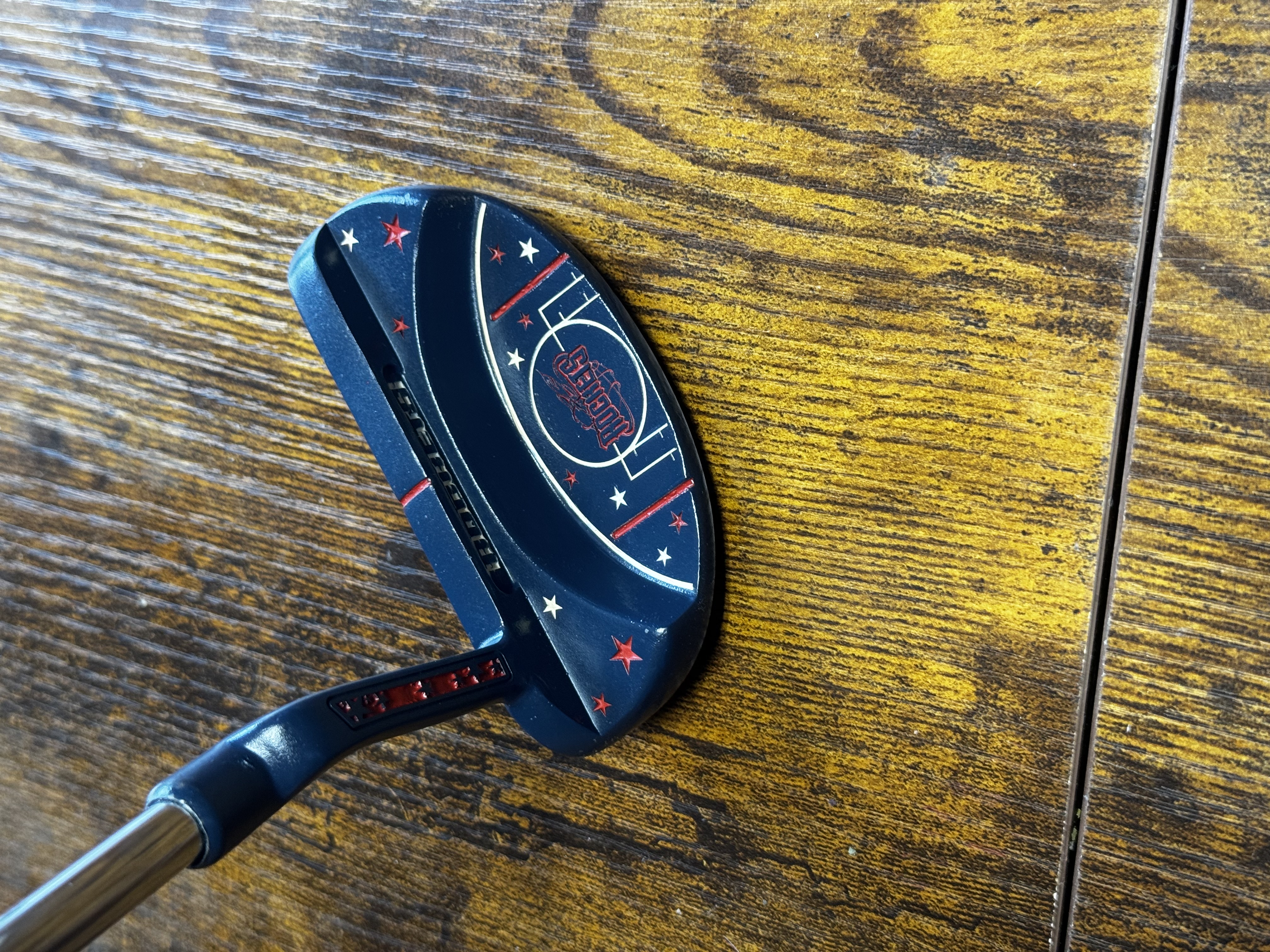 Houston Rockets themed Putter | Cerakote