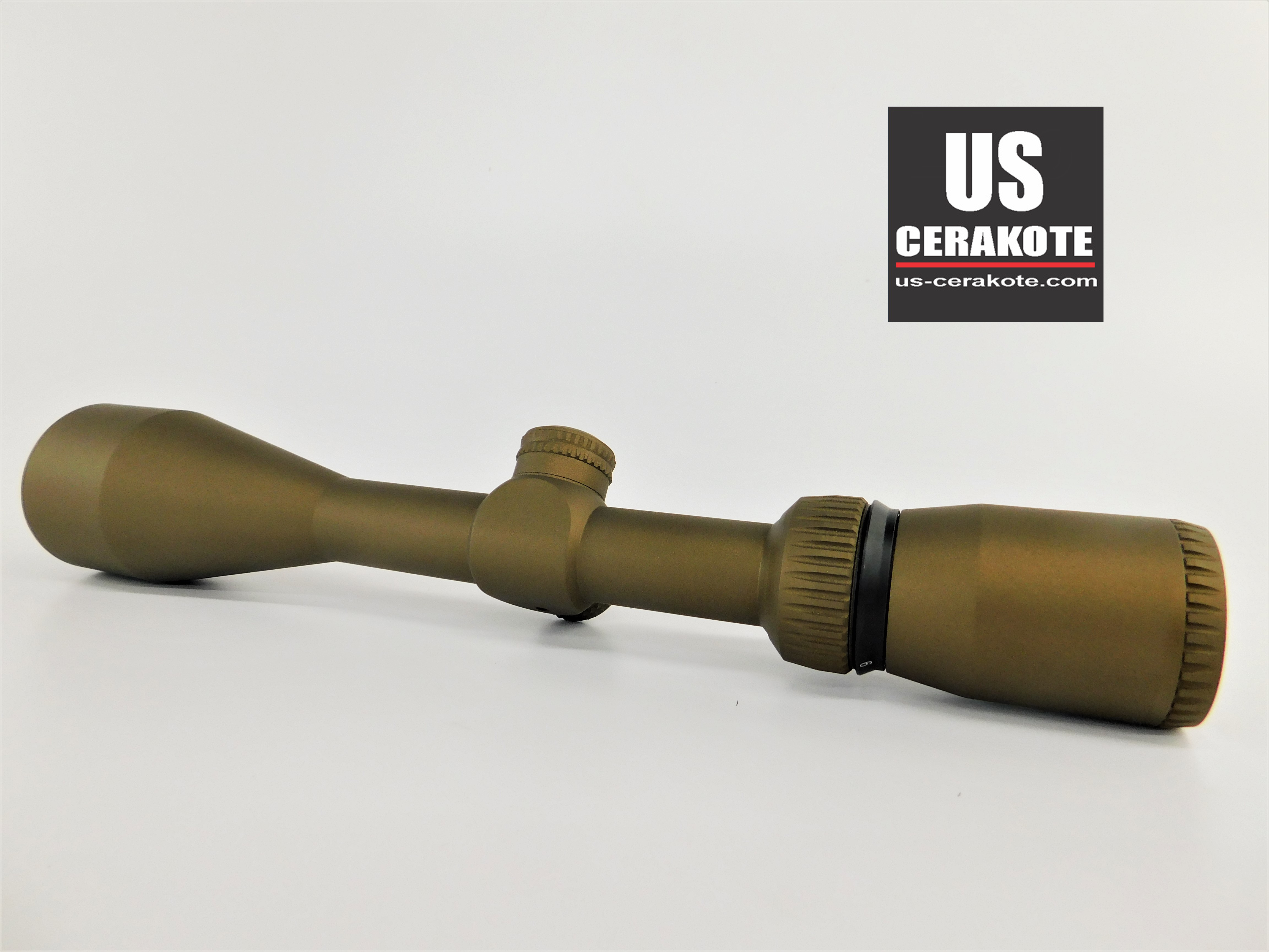 Vortex Crossfire II Riflescope Cerakoted in Burnt Bronze | Cerakote
