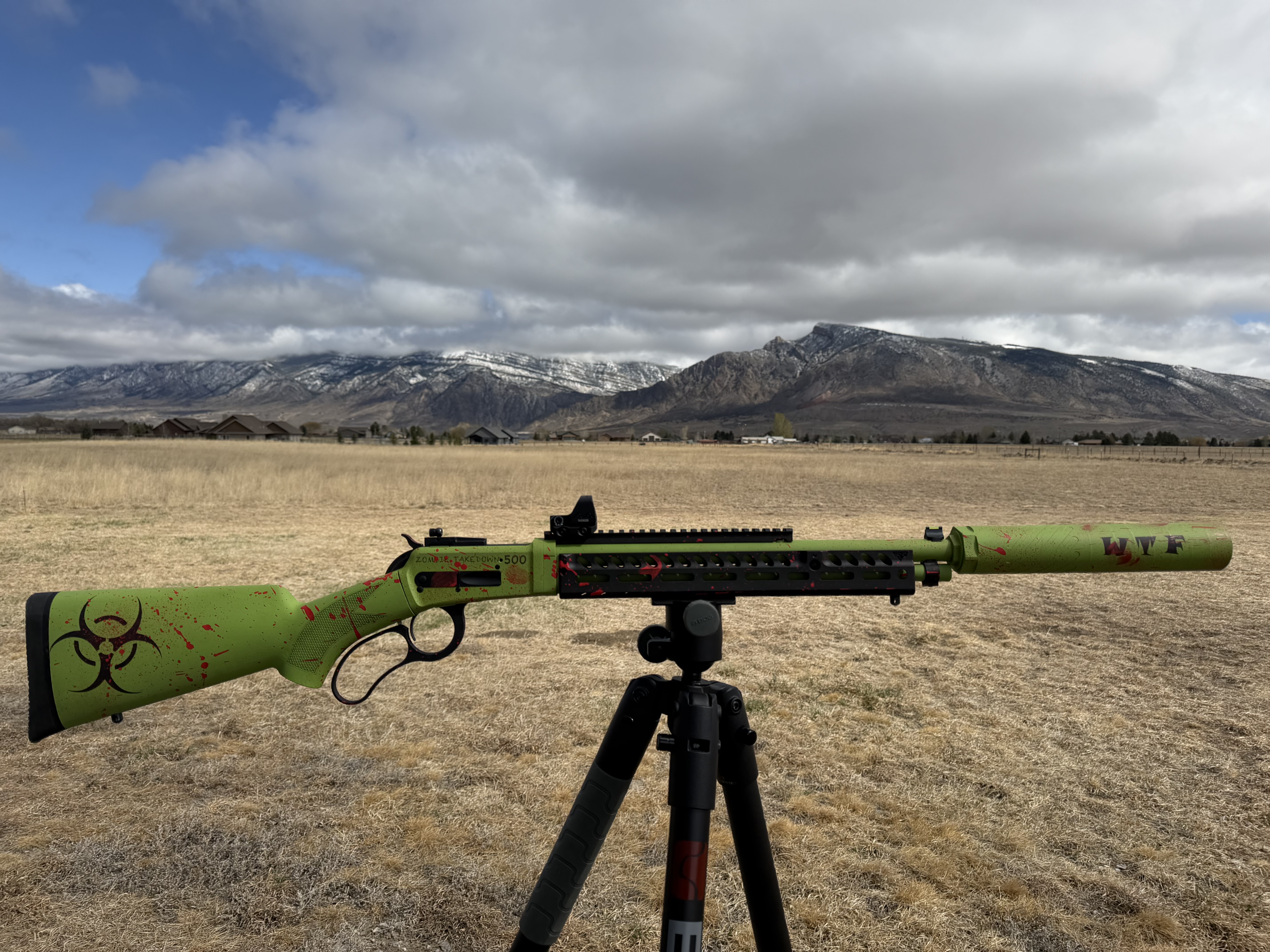SSUR set up/グリーン ミリタリー/XL Zombie Takedown 500 | Cerakote