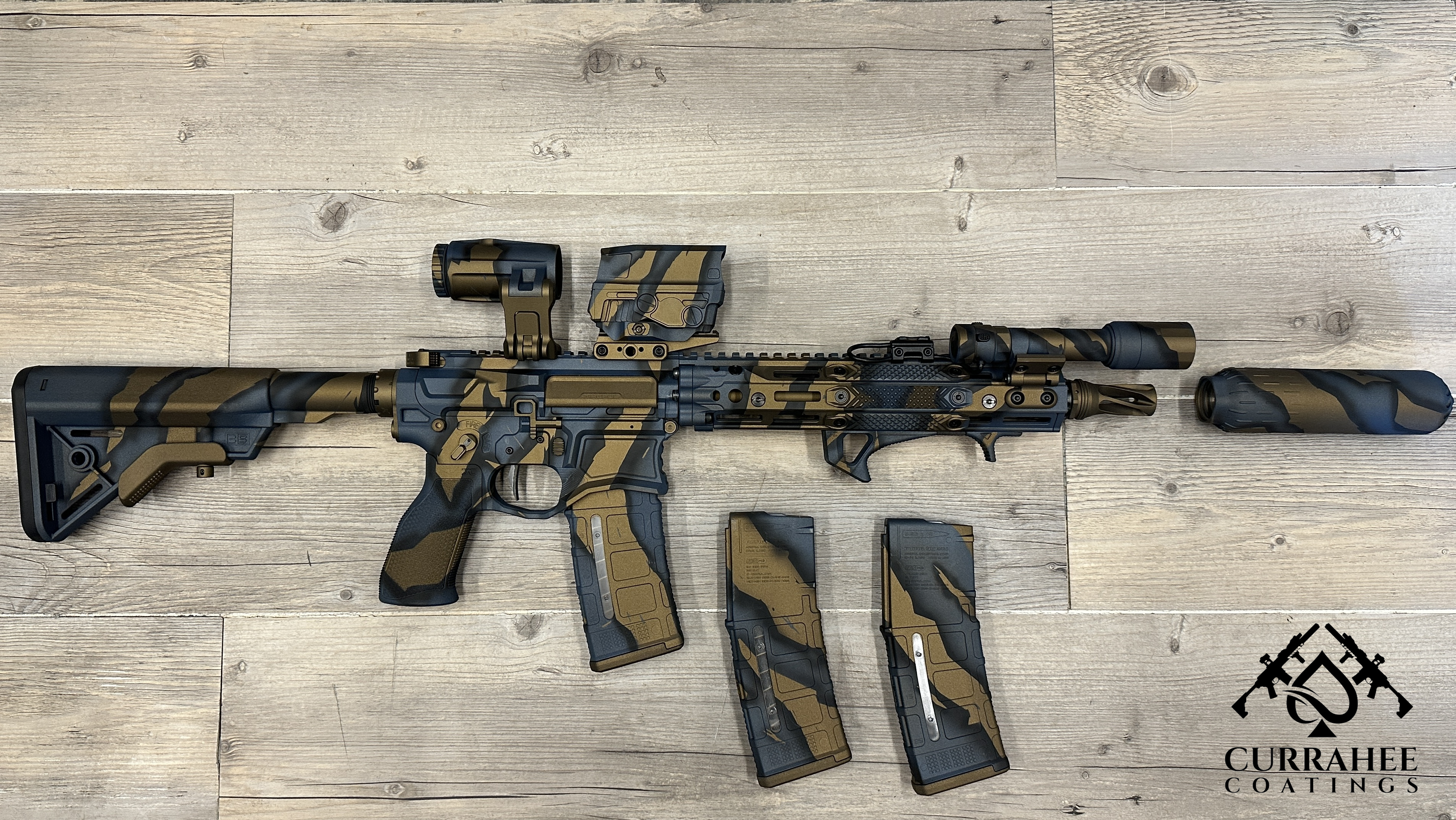 新品】motto_kuma / TIGER CAMO Complete Tiger Camo with Armor Black