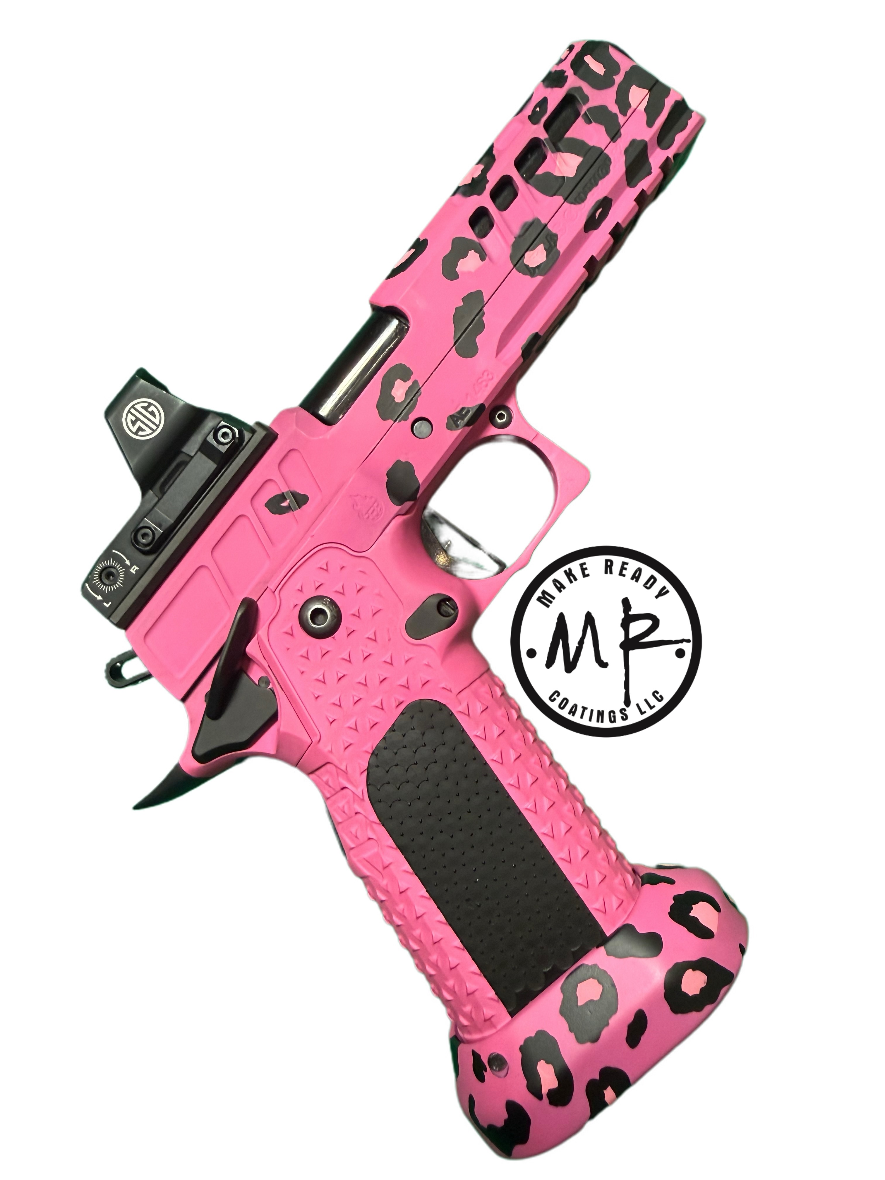 AFD クロコダイル バトラー執事 トレイ付き 39インチ ピンク塗装 Pink Leopard | Cerakote