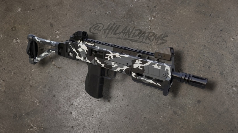 Cerakoted Urban Camo | Cerakote Gallery