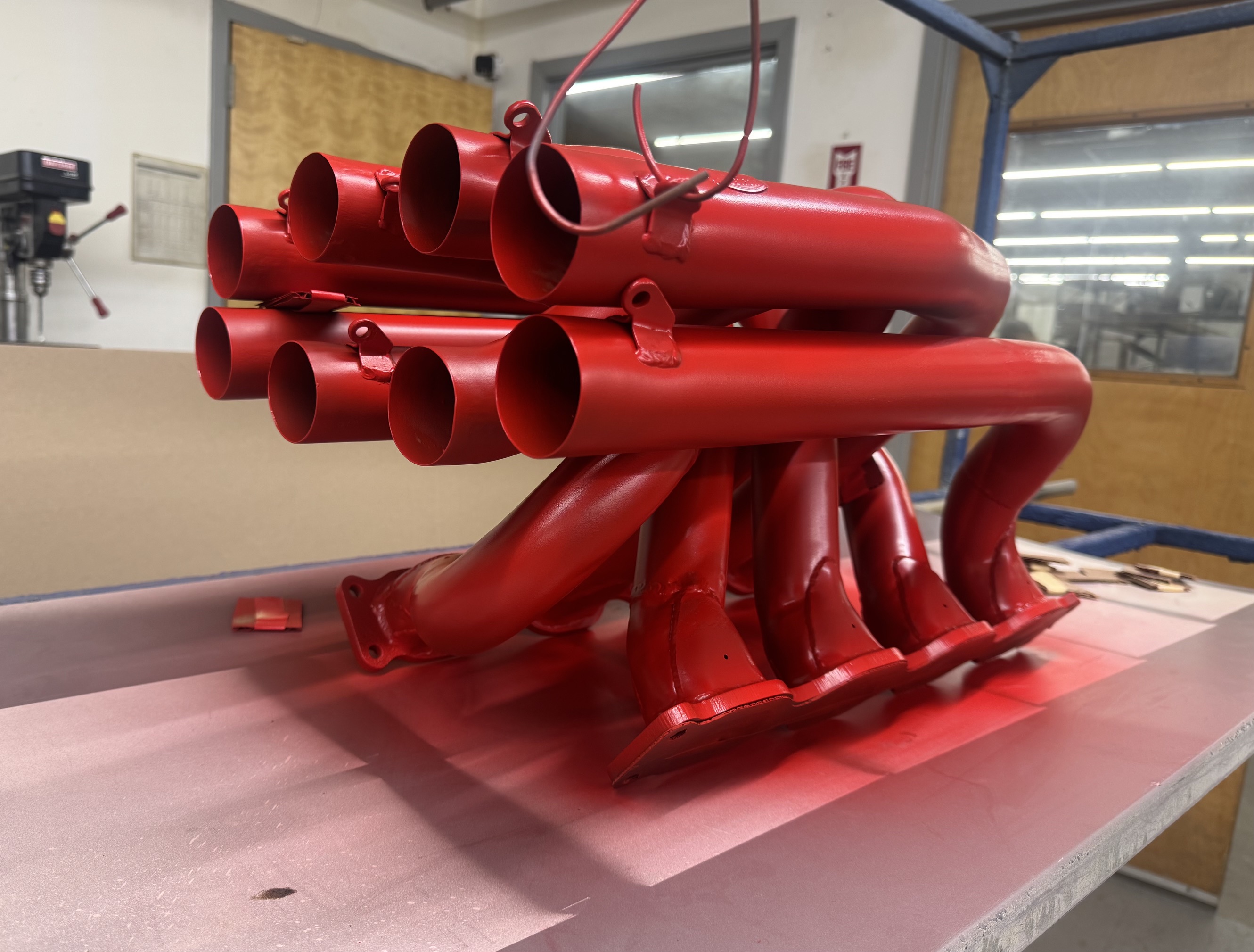 Indy Car headers and exhaust | Cerakote