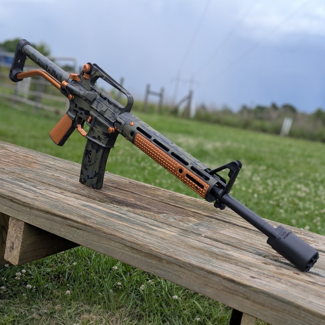 Black multicam + copper | Cerakote