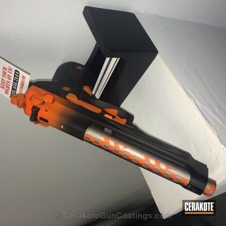 Powder Coating: Graphite Black H-146,Safety Orange H-243,Handguns,Beretta,Gun Metal Grey H-219