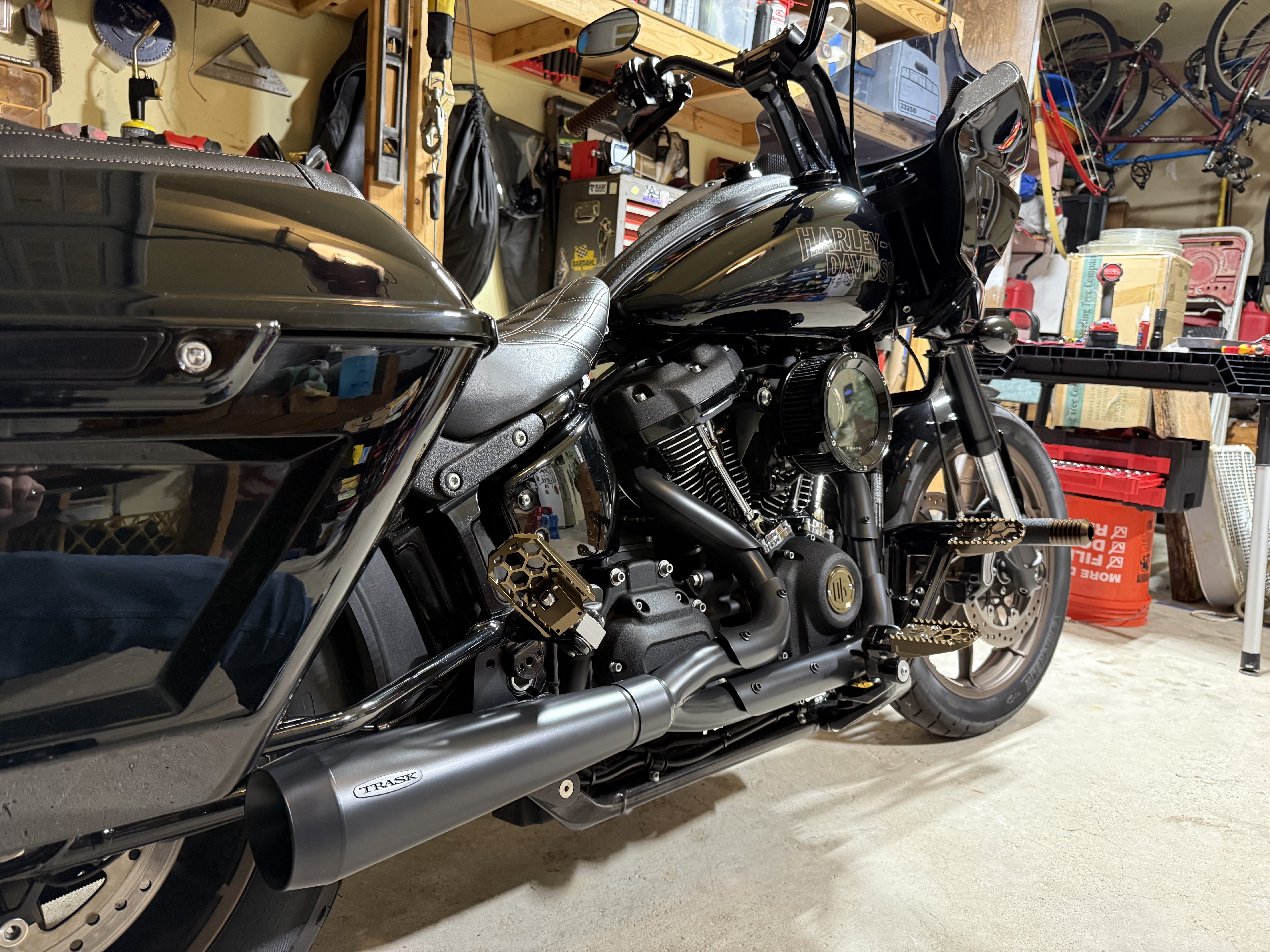 Trask Stainless 2-1 Exhaust System in V-169 Jet Black | Cerakote