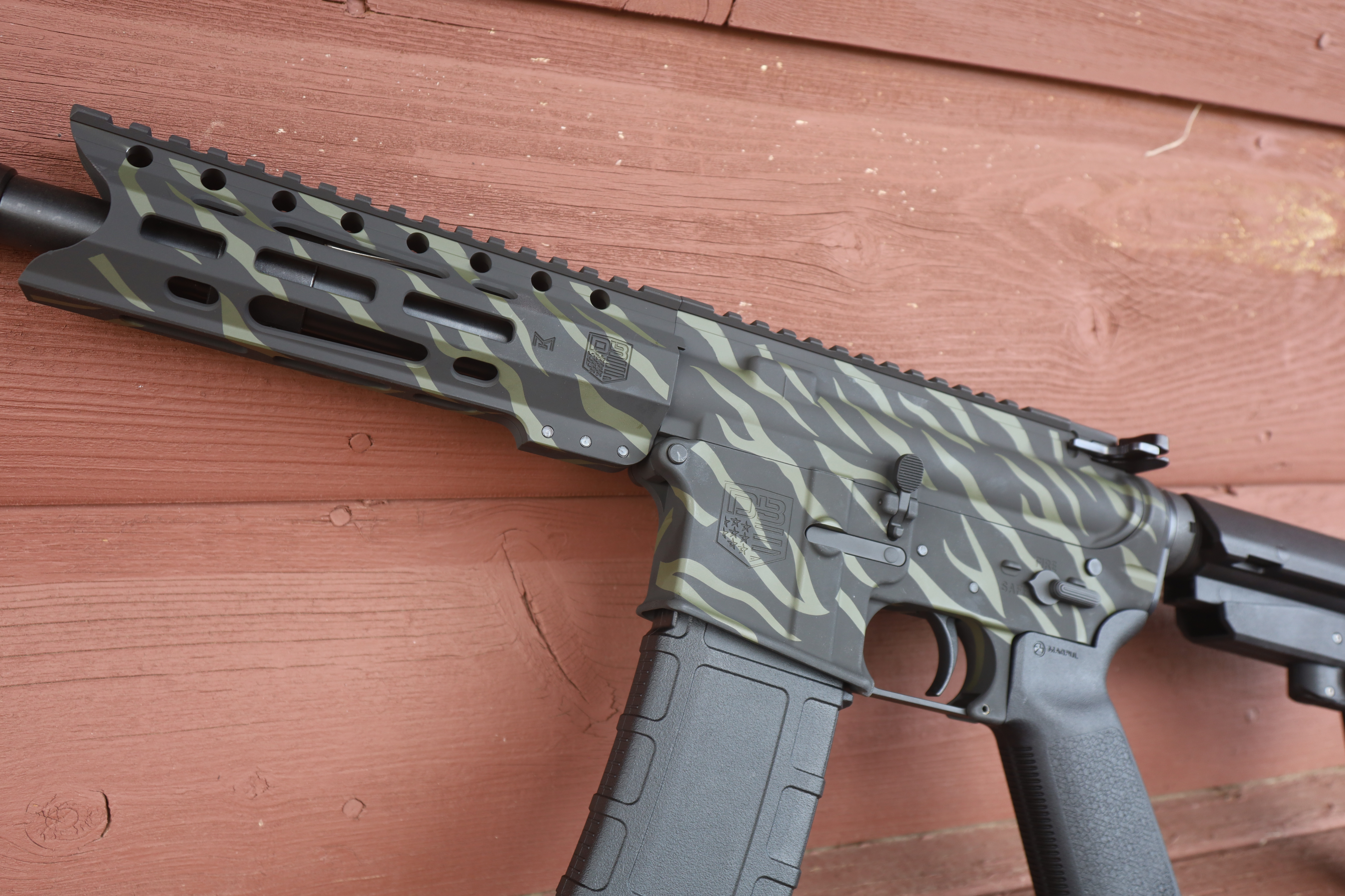TIGER STRIPED DB15 | Cerakote